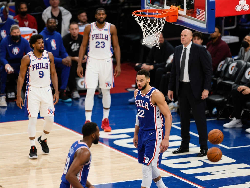 76人陷9年最长连败泥潭 乔治暂停播客无力回天 76人陷9年最长连败泥潭 乔治暂停播客无力回天